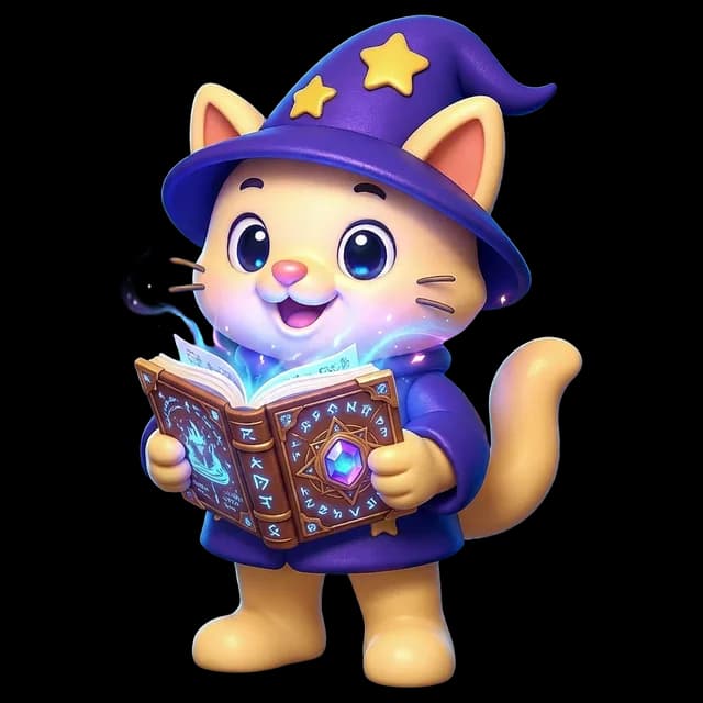 La mascotte Face2Toon lit un grimoire magique pour Halloween